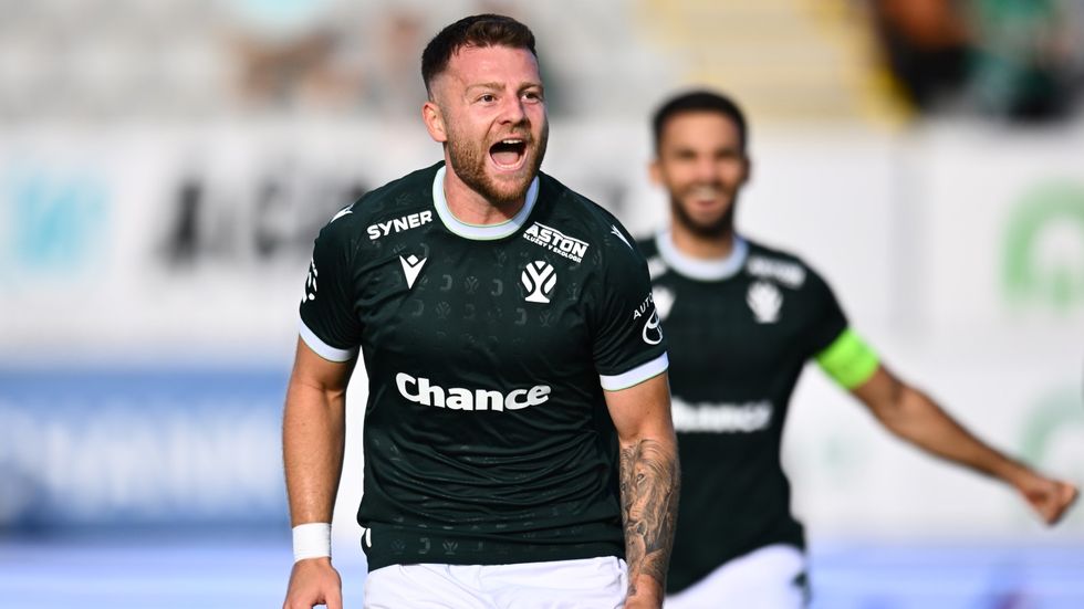 Jablonec slaví branku Martina Cedidly proti Slovácku