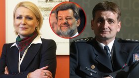 Nový policejní šéf Martin Červíček (vpravo) žije s poslankyní Janou Černochovou. Ministrovi Kubicemu to však nevadí, střet zájmů prý nehrozí