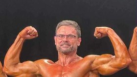 Vězeňský dozorce Martin Cettl je nadějným kulturistou.