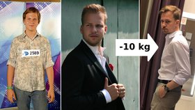 Martin Chodúr shodil 10 kilogramů