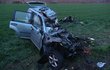 Auto nemělo proti kamionu žádnou šanci. Auto nemělo proti kamionu žádnou šanci.