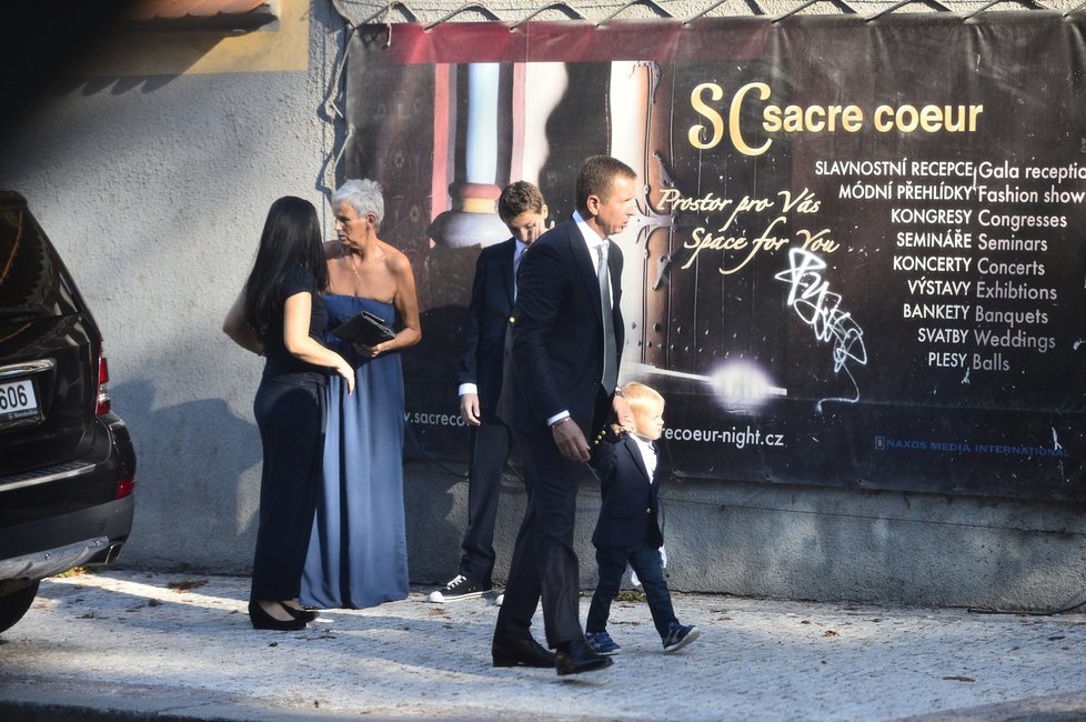 Svatba proběhla ve smíchovském hotelu Sacre Coeur