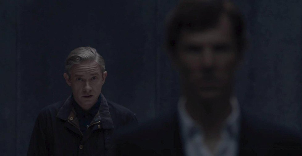 Martin Freeman a Benedict Cumberbatch v seriálu Sherlock