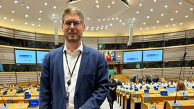 Europoslanec za ANO Martin Hlaváček.