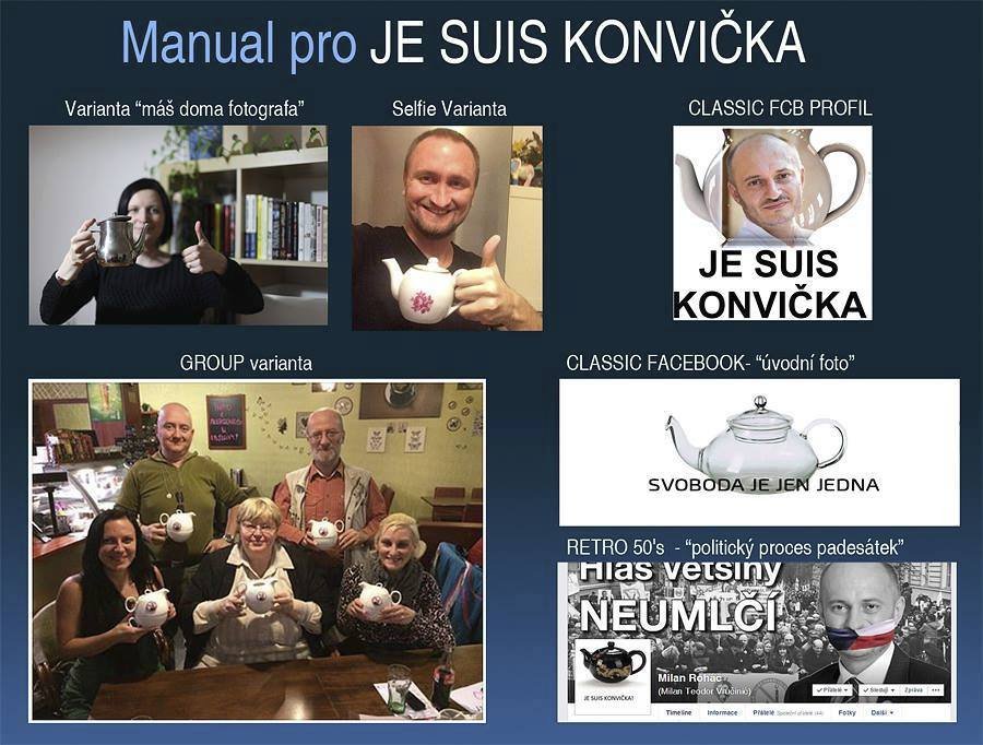 Na Facebooku vznikla skupina Je suis Konvička na podporu obviněného šéfa Bloku proti islámu.