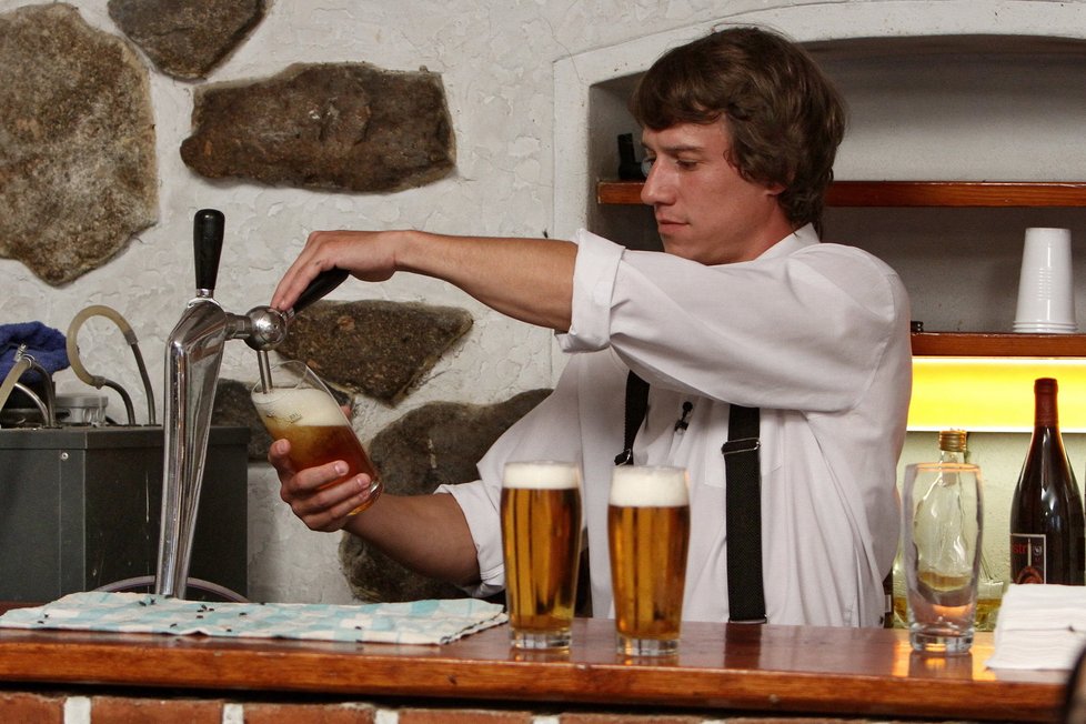Martin Kraus má rád české pivko, které si umí i sám natočit