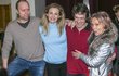 Jakub Zindulka, Michaela Badinková, Martin Kraus a Dana Homolová Jakub Zindulka, Michaela Badinková, Martin Kraus a Dana Homolová
