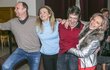 Jakub Zindulka, Michaela Badinková, Martin Kraus a Dana Homolová Jakub Zindulka, Michaela Badinková, Martin Kraus a Dana Homolová