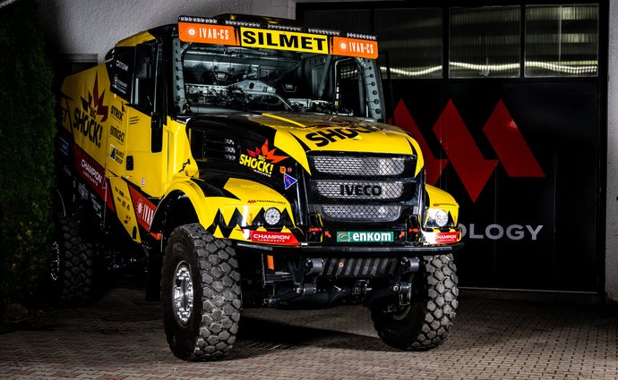 Martin Macík ha presentato il suo nuovo camion per la Dakar 2023. Ne è stato costruito anche un gemello