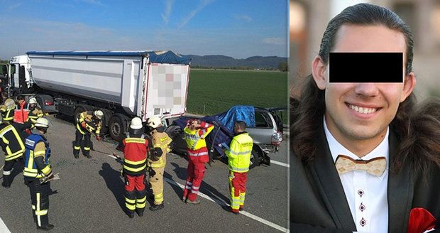 Tragédie na německé dálnici: Martin (†20) zemřel, když se vracel s právě koupeným autem!