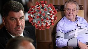 Prezidentův poradce Martin Nejedlý se nakazil koronavirem. Jak je na tom Miloš Zeman?