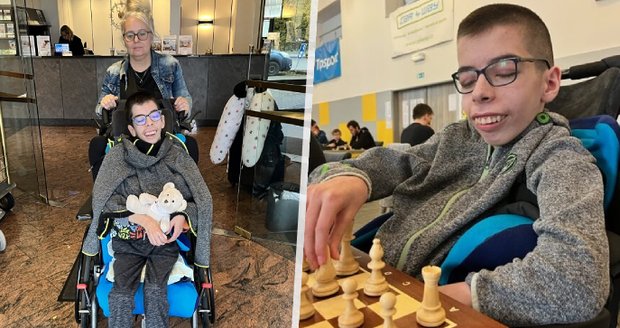 Talentovaný šachista Martin (15) je kvůli záhadné nemoci upoután na vozík: Lékaři na ni neznají lék!  