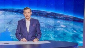 Moderátor Televizních novin Martin Pouva: Zkolaboval ve studiu!