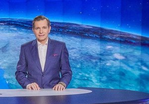 Moderátor Televizních novin Martin Pouva.