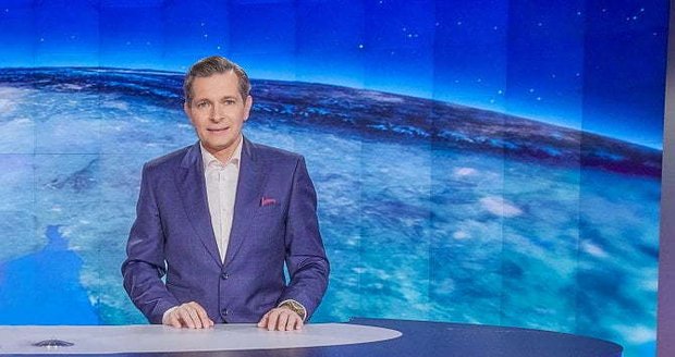 Moderátor Televizních novin Martin Pouva: Zkolaboval ve studiu!