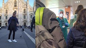 „Z Italů čiší nervozita,“ říká o koronaviru Martin. A popsal šok po návratu: Let nikoho nezajímal