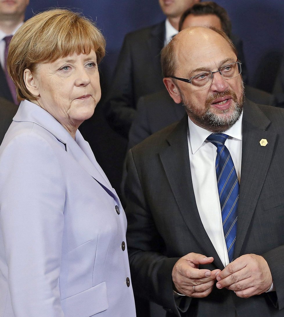Vyzyvatel Merkelové: Martin Schulz, bývalý šéf europarlamentu, má ve volbách &#34;zavařit&#34; německé kancléřce.
