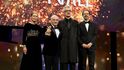 Mariëtte Rissenbeek, Martin Scorsese, Wim Wenders a Carlo Chatrian na Berlinale 2024
