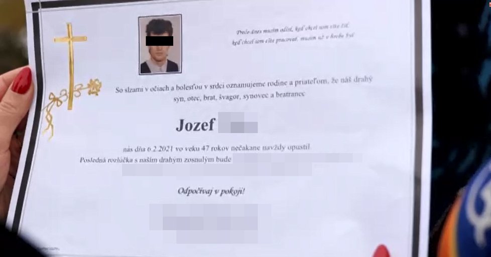 Jozefa (†47) zavraždili dva mladíci, chtěli si to prý zkusit. Rodiče žádají nejpřísnější trest!