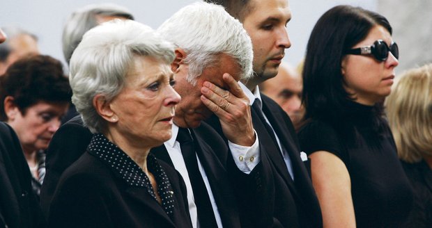 Pohřeb Martina Štěpánka