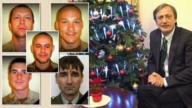 Stropnický u vánočního stromečku na ministerstvu vzpomenul pět padlých českých vojáků
