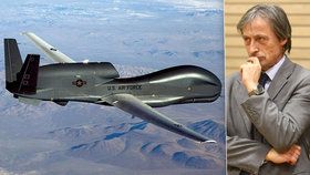 Martin Stropnický a americké drony Global Hawk