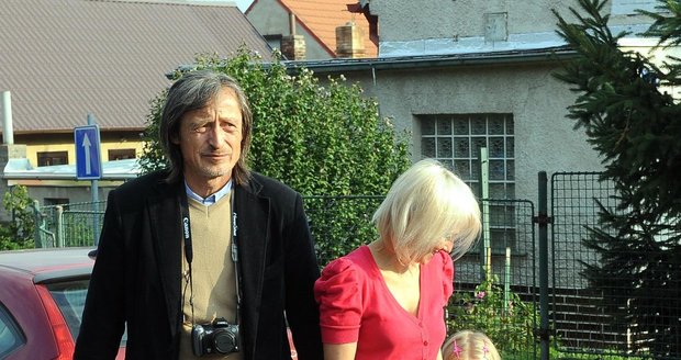 Martin Stropnický, Veronika Žilková a jejich dcera Kordula.
