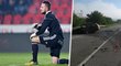Brankář Martin Šustr (†31) zemřel při autonehodě. Brankář Martin Šustr (†31) zemřel při autonehodě.