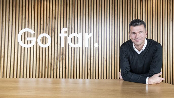 Šéf společnosti Eurowag Martin Vohánka. Šéf společnosti Eurowag Martin Vohánka.