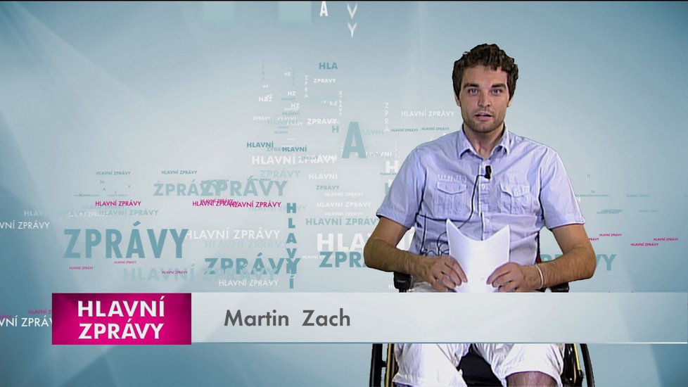 Martin Zach dostal nabídku dělat moderátora na TV Barrandov.