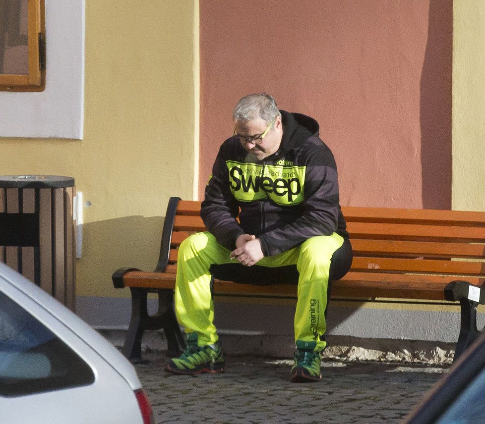 V zařízení sbírá duševní sílu a snaží se docílit i toho, aby nehledal útěchu na dně sklenky.