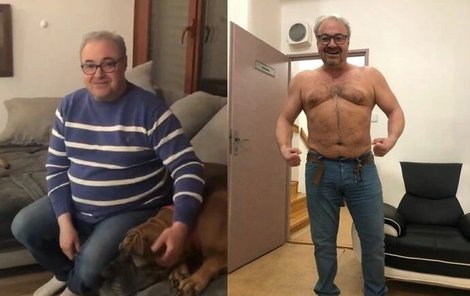 Martin Zounar zhubnul 25 kilogramů