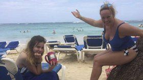 Četařka Babinčáková má jarní prázdniny: Dceru vyvezla na Punta Cana a ukázala vnady!