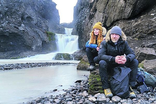 S Jiřím Langmajerem nedávno dotočila film na Islandu. Z herců tam byli jen oni dva, s nimi cestoval sedmičlenný štáb.