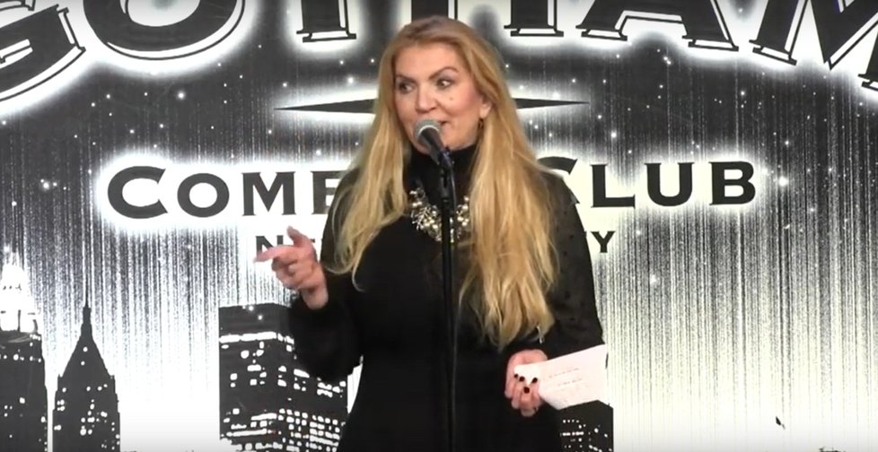 Martina Formanová coby stand-up komička