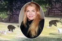 Šílený zážitek Martiny Formanové: Před medvědem ji zachránil pes! Nečekaná reakce Havlové