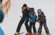 Martina Gavriely - Kdysi lyžovala závodně. I její děti Antonio a Jessica lyžují skvěle.
