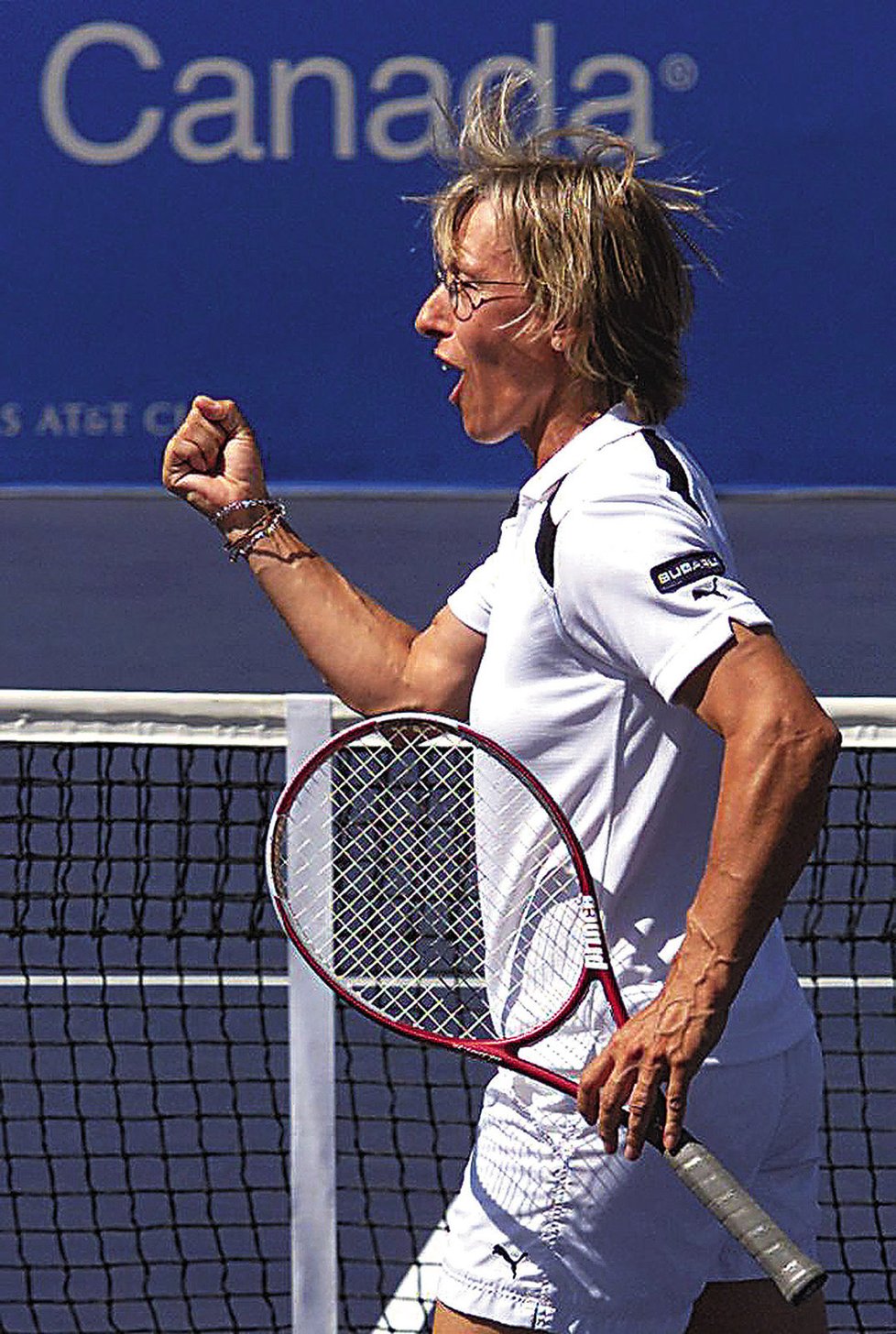 Martina Navrátilová je tenisová legenda