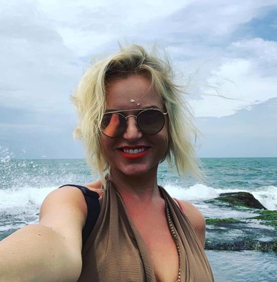 Martina Pártlová na dovolené na Bali