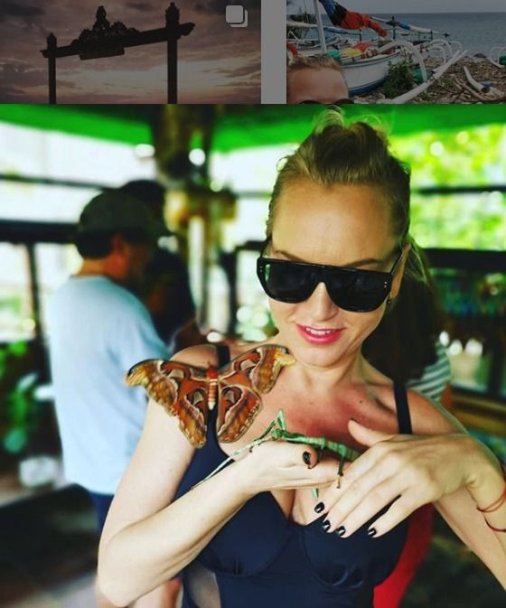 Martina Pártlová na dovolené na Bali
