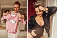 Tohle Martina Pártlová v plánu neměla: Nejvíc sexy těhotenské fotky!