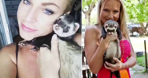 Martina Pártlová před čtyřmi lety přišla o fretku