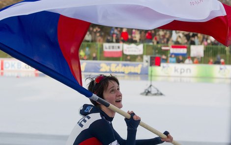 Martina Sablíková je znovu evropskou šampionkou.