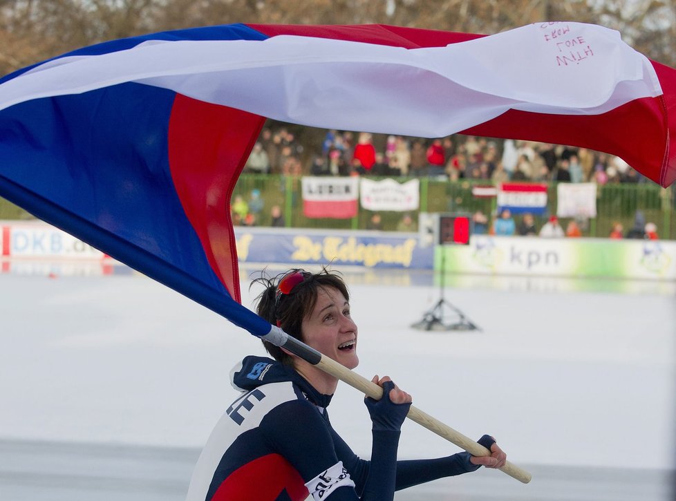 Martina Sablíková je znovu evropskou šampionkou.