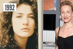 Modelka Martina Šmuková v roce 1992 a 2017