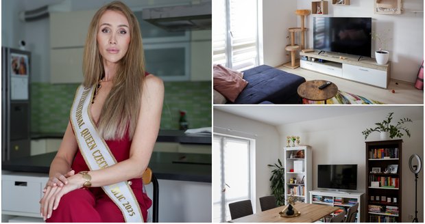 Martina Sobková je první česká transgender žena, která bude Česko reprezentovat na světové soutěži. Blesku ukázala své bydlení.
