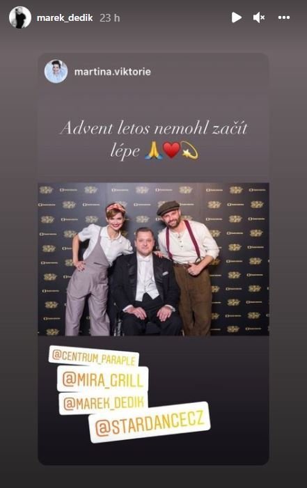 Martina Viktorie Kopecká, Marek Dědík a Miroslav Grill