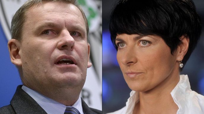 Tomáš Martinec a Lenka Bradáčová