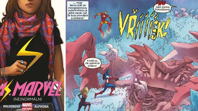 Kontroverzní komiks Ms. Marvel - (Ne)normální