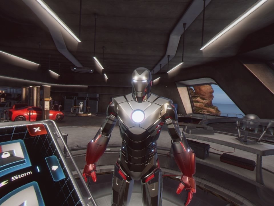 Marvel’s Iron Man VR pro virtuální realitu PlayStation VR.